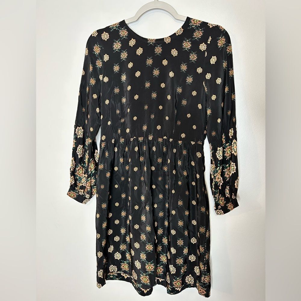 Sea New York Silk Printed Dress